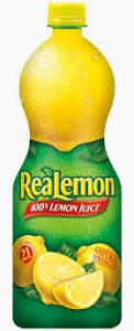 100% Leamon Juice - Real Lemon
